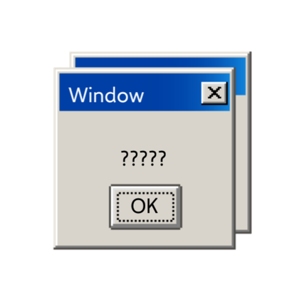 pop-up window graphic