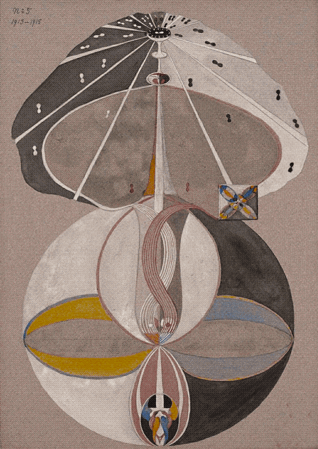 hilma af klint tree of knowledge no. 5