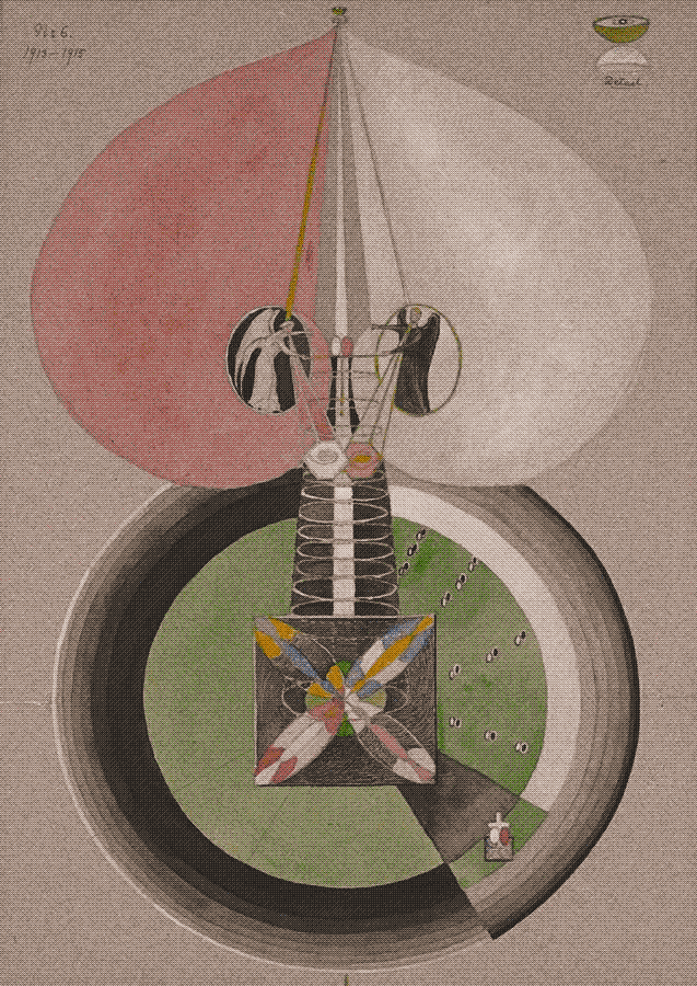 Hilma af Klint Tree of Knowledge no. 6