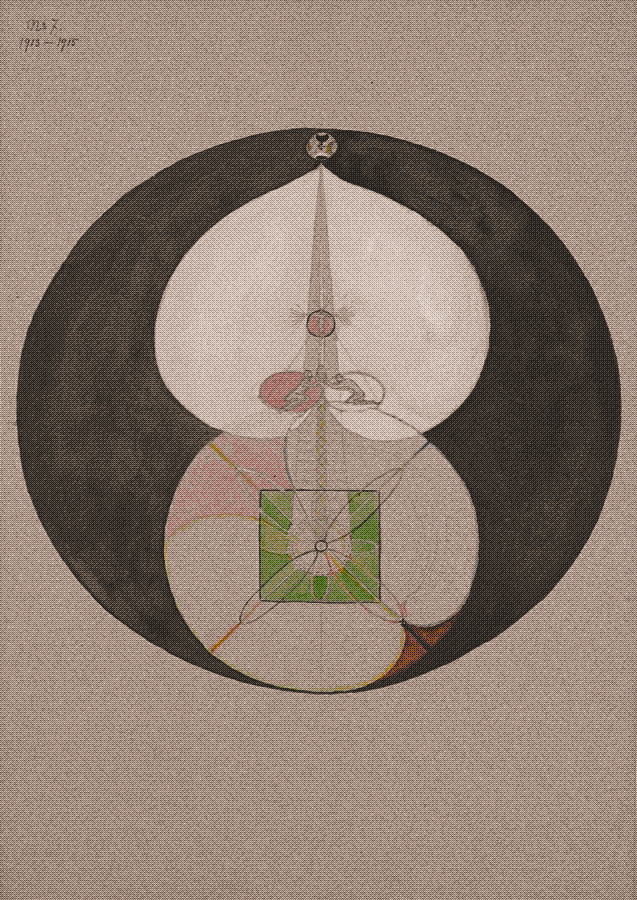hilma af klint tree of knowledge no. 7a