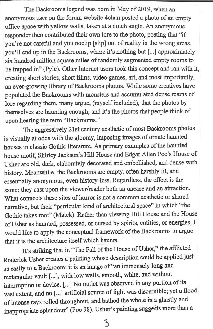 essay text
