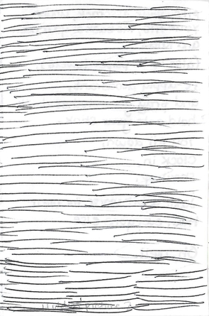 The entire page is scribbled over with ballpoint pen.