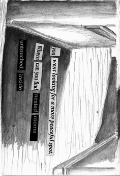 collage poem entitled more